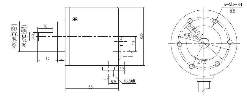 Incremental rotary encoder 600 lines