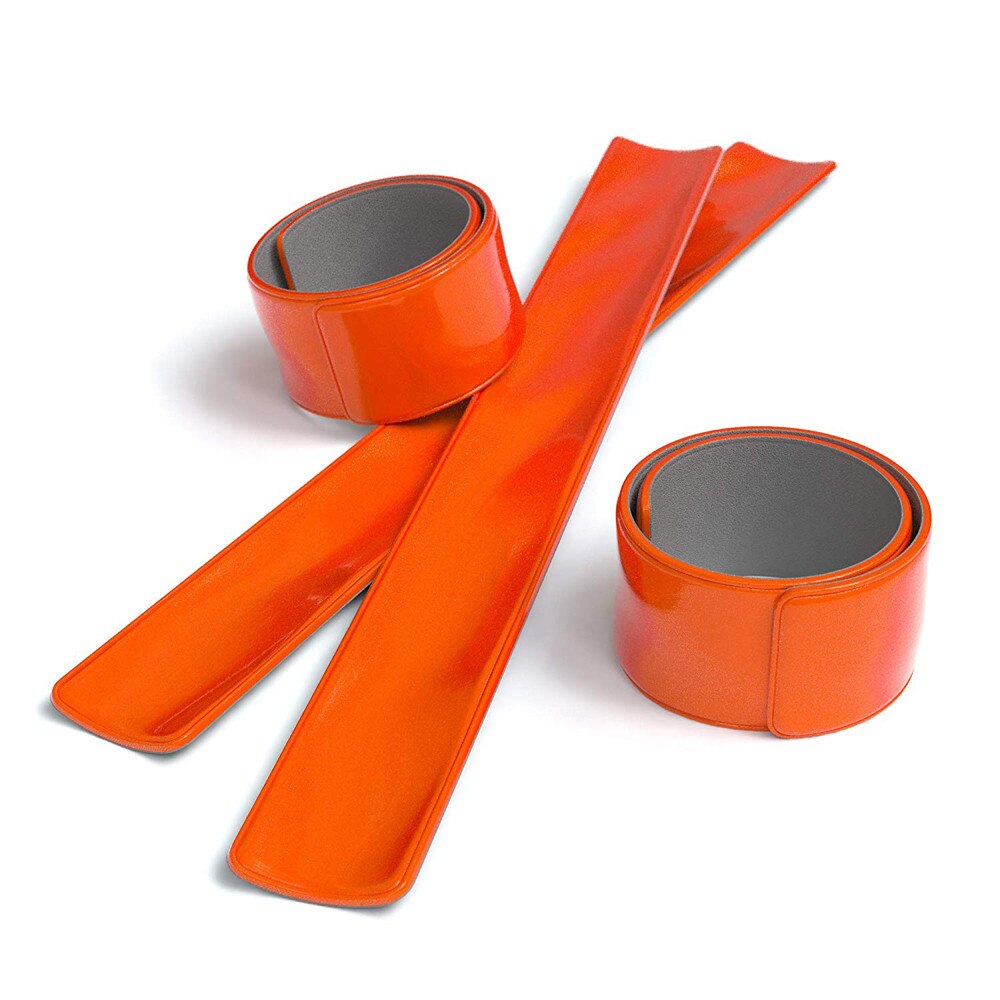6pcs Bicycle Reflective Safe Leg Pants Clip Strap Beam Band Bottom High elastic silicon Belt Night riding protable 0127