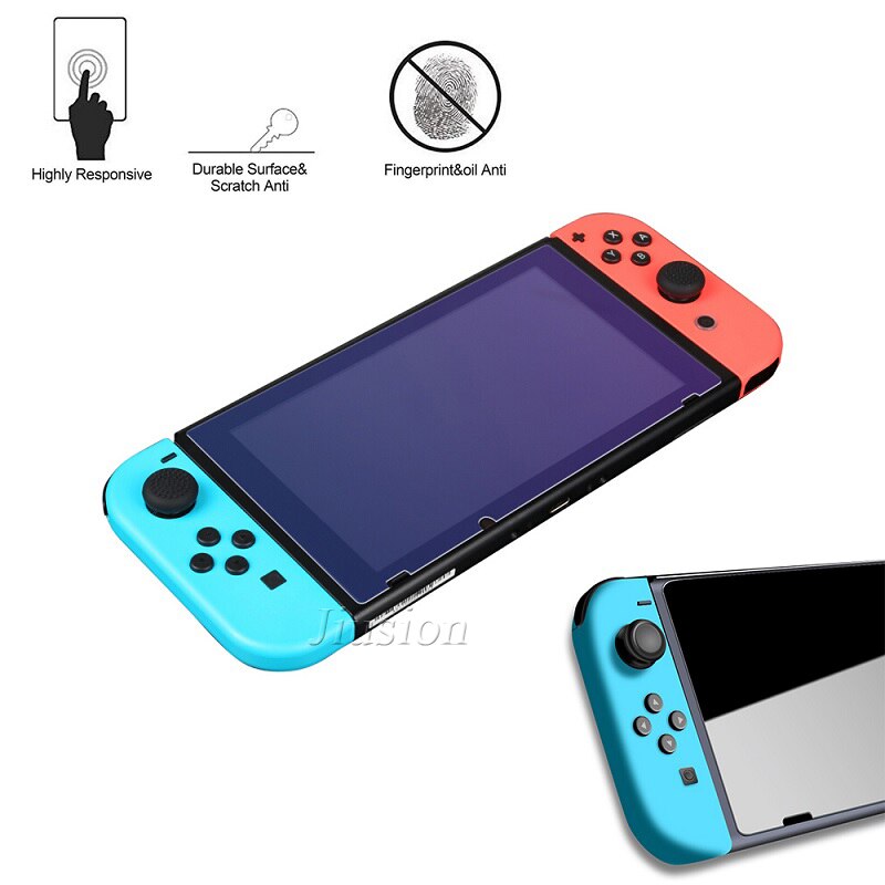 2 uds películas para Nintendo Switch Protector de pantalla de alta definición cristal templado Nintendo switch consola NS accesorios de juego