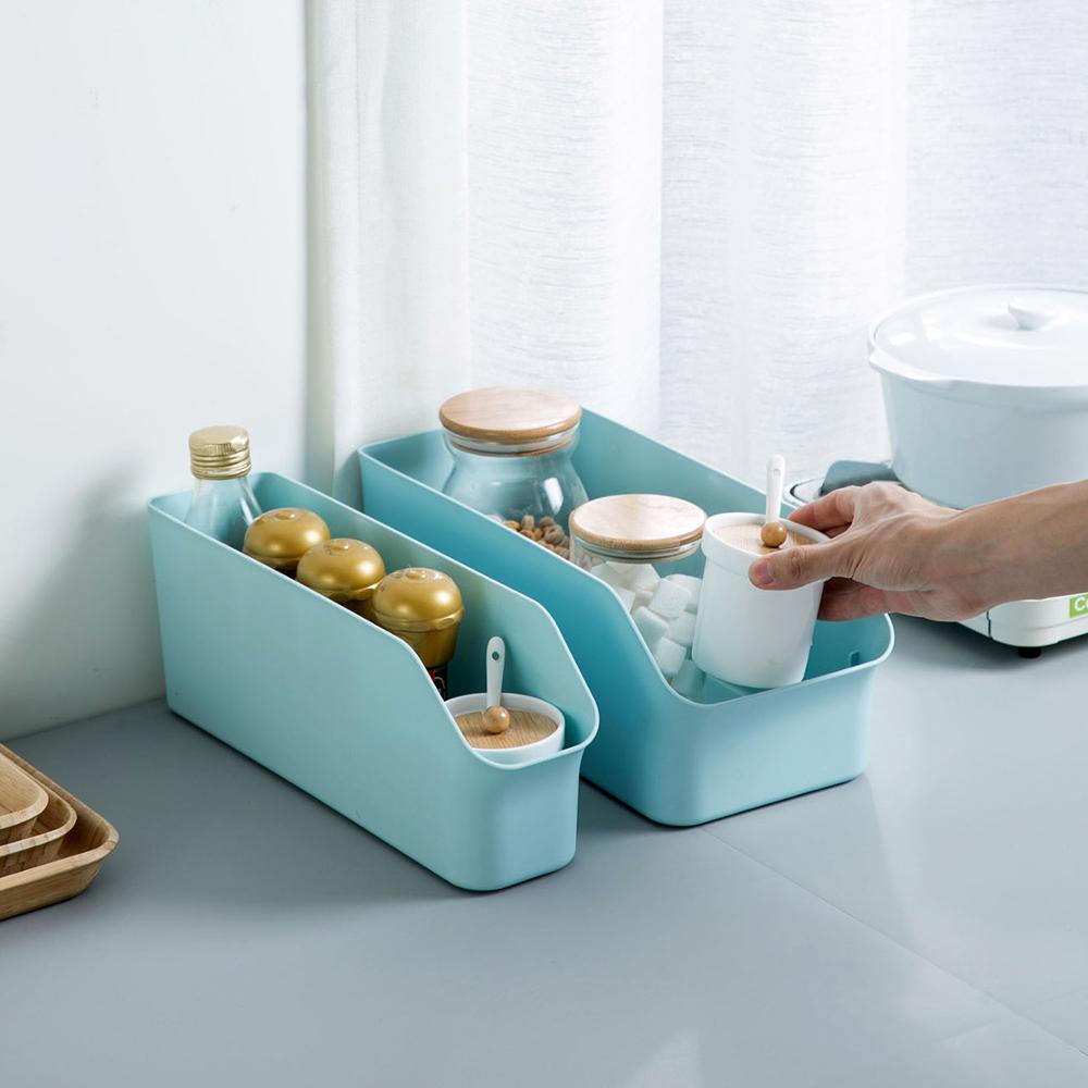 Refrigerator Organizer Containers Rectangle Cabinet Storage Box Kitchen Plastic Spice Storage Containers Food Container Storage