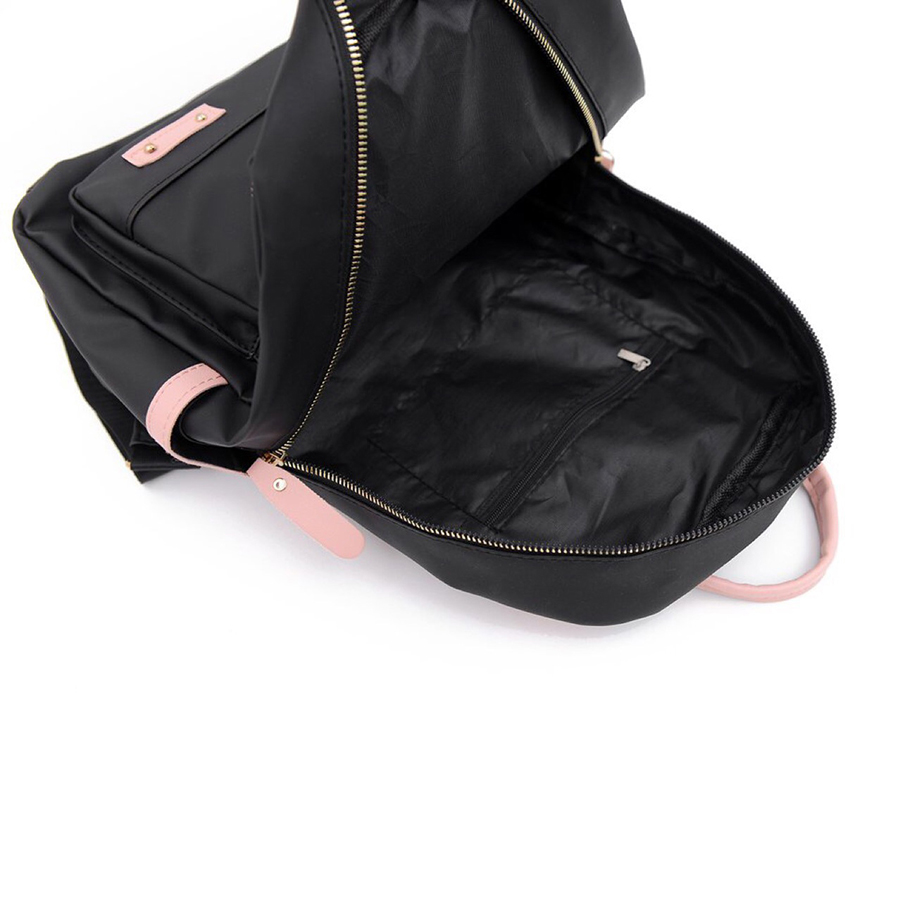 Mochila de tecido Oxford para mulheres: grande capacidade, design versátil, estilo universitário, à prova d'água, bolsa de viagem leve