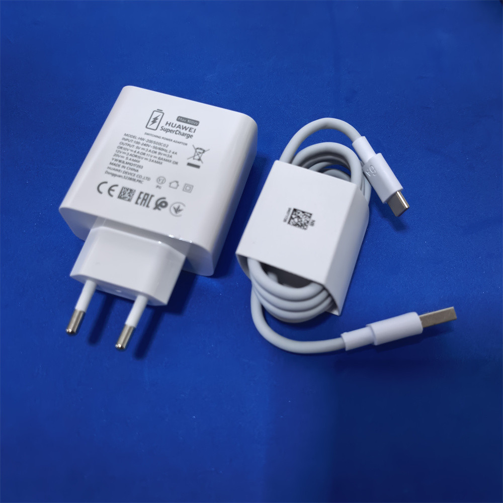 Original HUAWEI 100W Max Fast Charger EU US SuperCharge Adapter 6A 1/1.5M Usb Type C Cable For Pura 80 70 UItra Mate 70 60 Pro+: BR