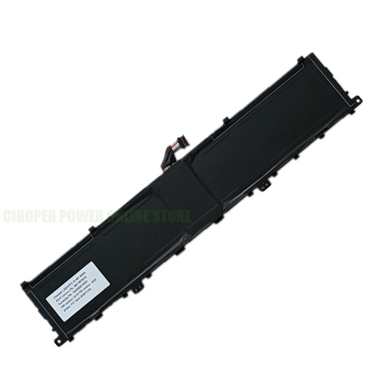 CP Genuine Laptop Battery L20D4P75, L20M4P75 15.48V/5815mAh/90Wh For P1 G4 Series 5B11B79217, 5B11B79218,SB11B79215, SB11B79216