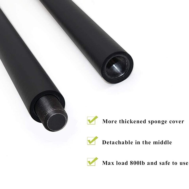 Workout Bar,Fitness Sport Pilates Oefening Stok Bar Voor Home Gym Workout Full Body Workout Power Lifting Weerstand Bar