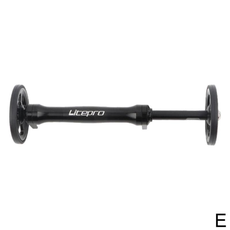 Small Cloth Folding Bike Modification Aluminum Alloy Easy Rod Folding Wheel Bicycl Rod Telescopic Extension Litepro Wheel E A2f9: E