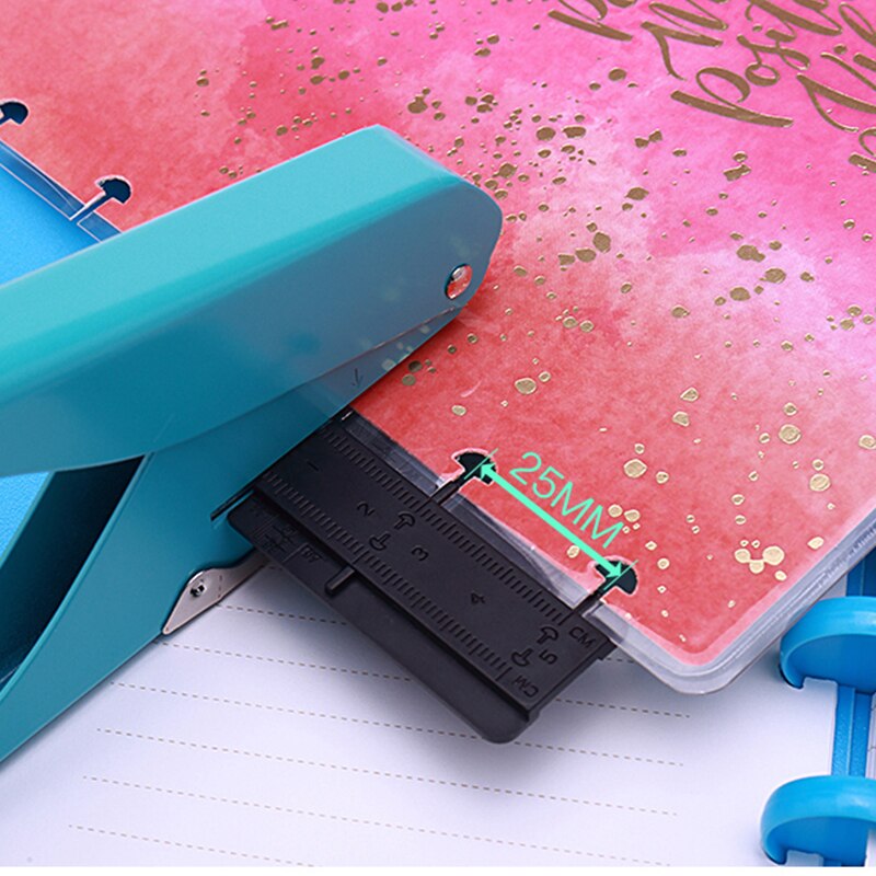 T-type Mushroom Hole Punch Paper Cutter Tool DIY Loose-Leaf Scrapbook Hole Puncher School Paper Cutter Office Binding Stationery