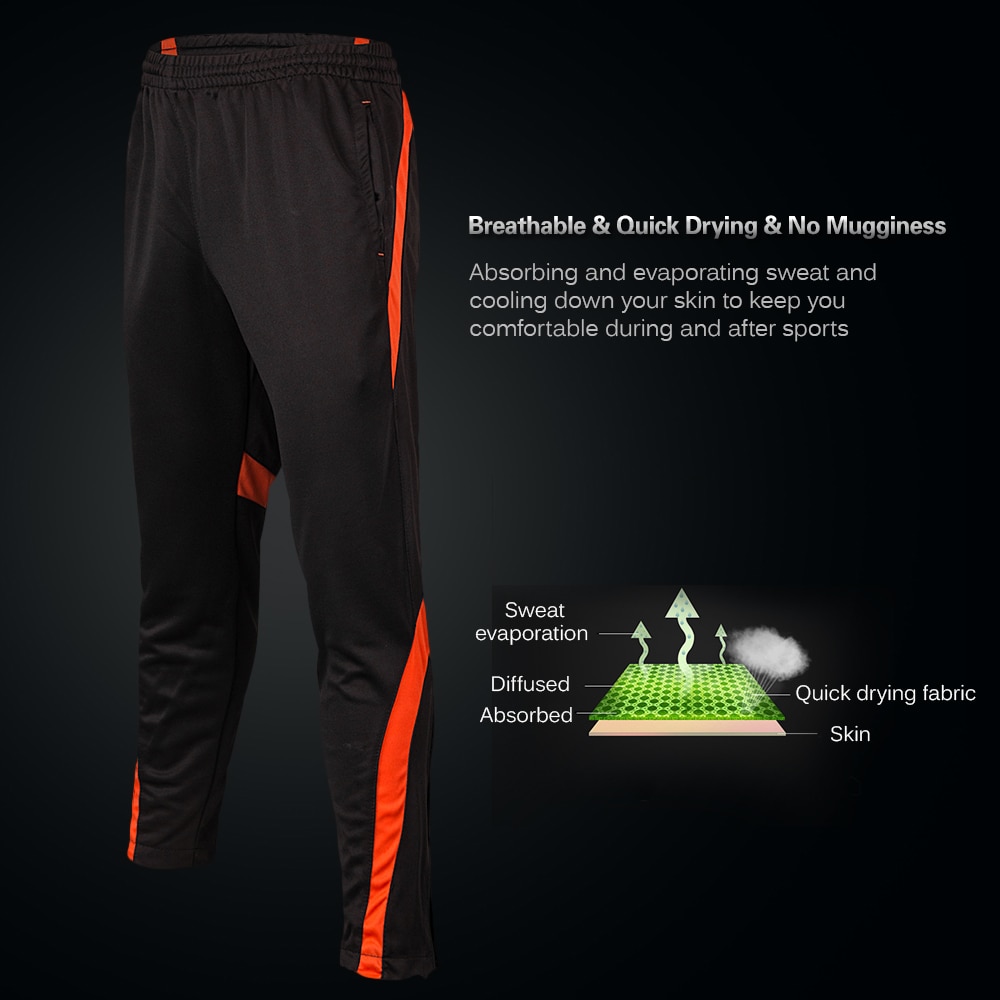 Løbebukser til mænd tilspidsede joggingbukser i slim fit med lommesport jogging basketball klatring træning fitness afslappede bukser