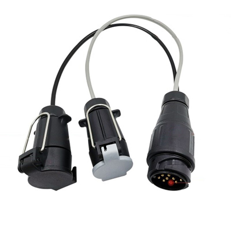 Nouvelle remorque linker prise adaptateur convertisseur Portable EV prise Type 2 prise 16A connecteur de voiture électrique: EU  Connector
