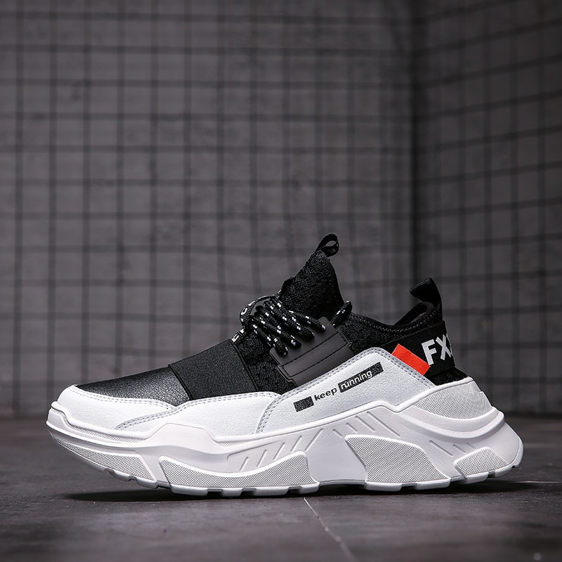 Schoenen Mannen Lichtgewicht Ademend Comfortabele Klassieke Heren Casual Schoenen Antislip Mannen Sneakers Lace-Up Mesh flats