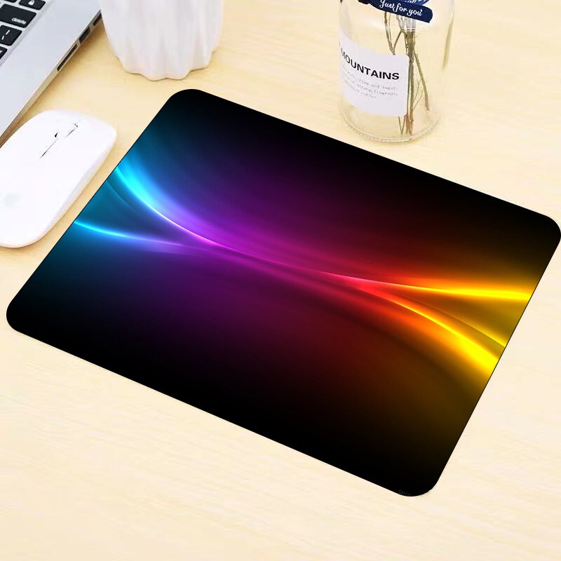 MRGBEST Colorful Mouse Pad Big Size XXL Desk- Pad Locking Edge Nature Rubber Speed-control for Playing Games