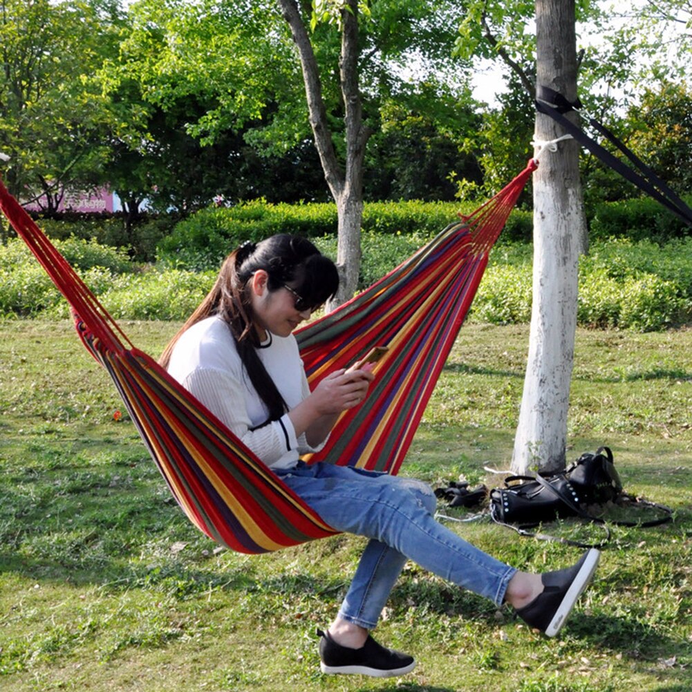 Lit-balançoire Portable ultraléger avec sac à dos, pour loisirs, terrasse intérieure, hamac, chaise de jardin, Camping