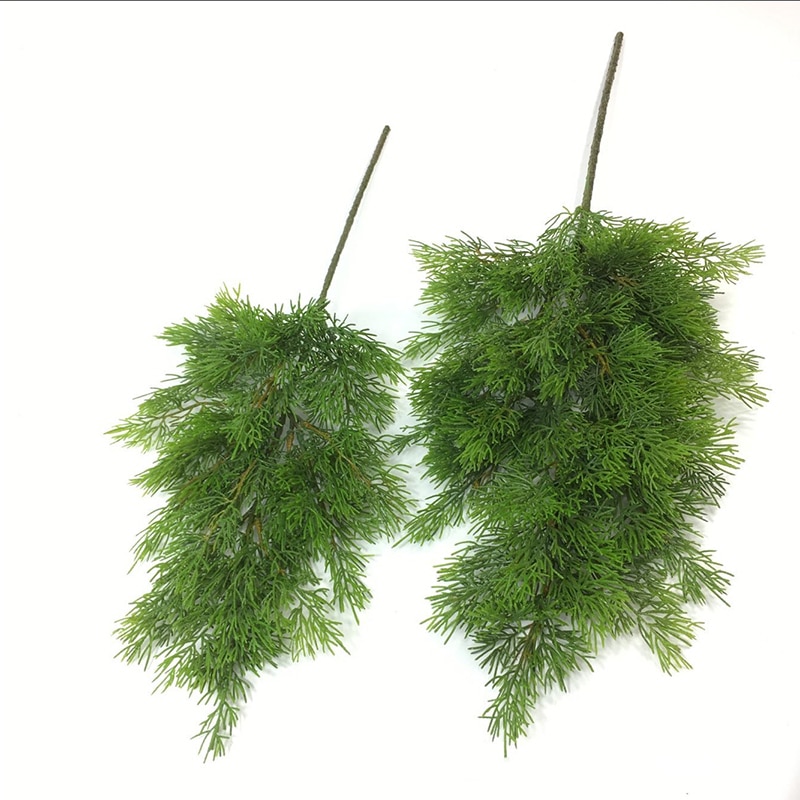 Artificial Green Cypress Tree Leaf Pine Needle Leaves Branch Christmas Wedding Home Office Hotel Decoration