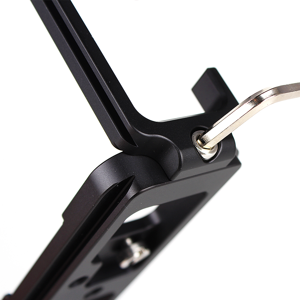 Pixco suporte base aperto de mão liberação rápida pesado l placa suporte conjunto terno compatível para panasonic gh5 câmera