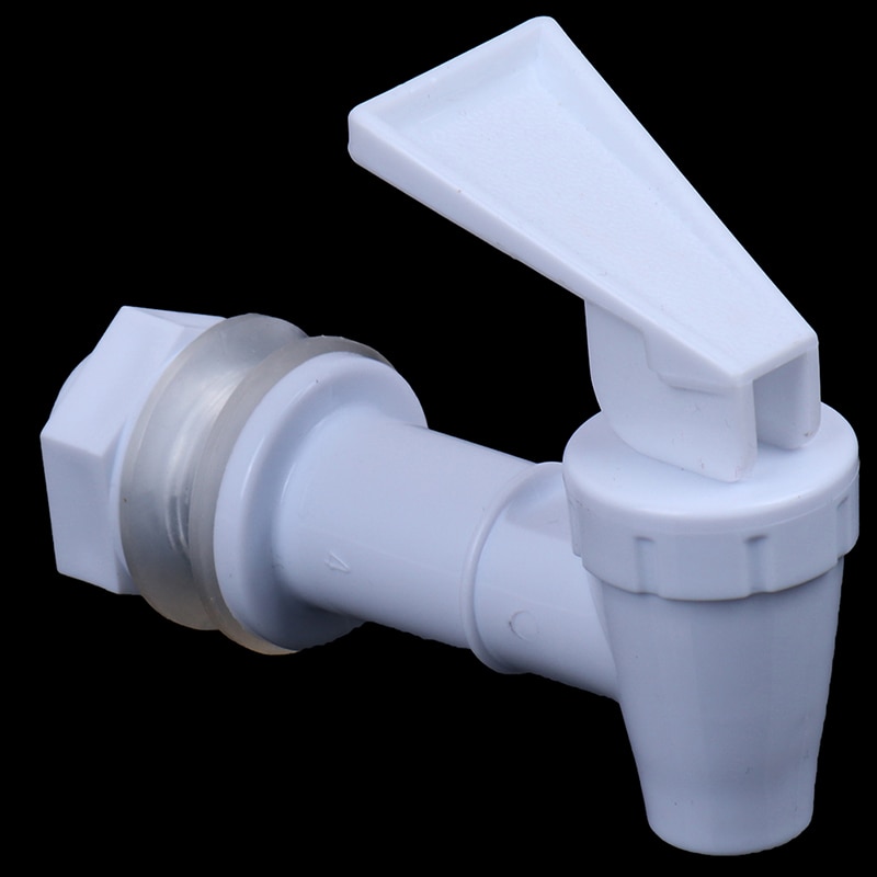 Dispensador de agua plástico machuela, dispensador de agua embotellada, espita, biberones de grifo, color blanco, 1 Uds.