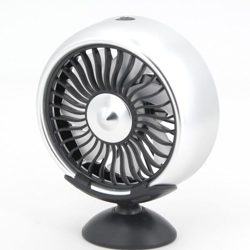 Multi-Functie Auto Airco Ventilator 360 Graden Draaibare 3 Speed Dual Hoofd Usb Auto Air Koelventilator Circulatiepomp auto Levert: D