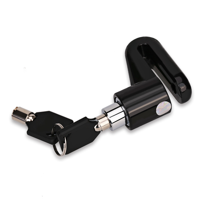 ciężki obowiązek skutera skuter hamulec tarczowy blokada wirnika zabezpieczenia przed kradzieżą akcesoria motocyklowe ochrona przed kradzieżą: czarny