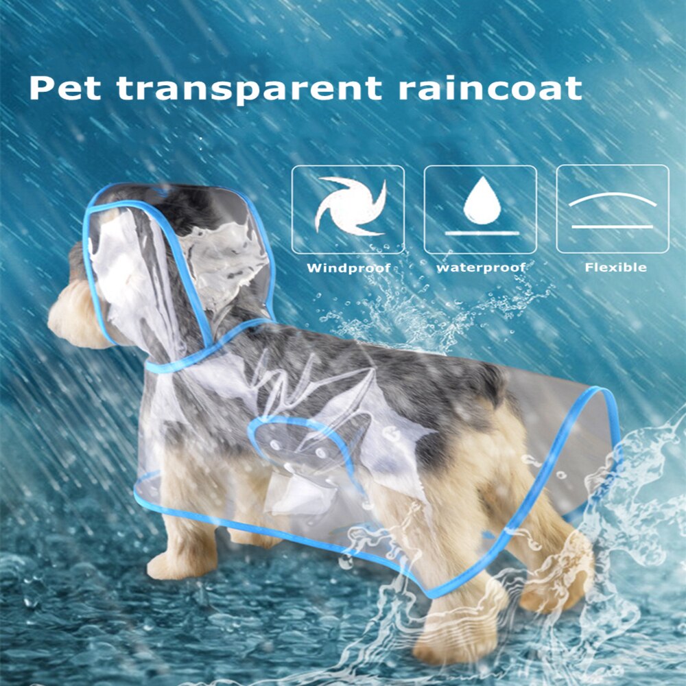 Hond Regenjas Kleine En Middelgrote Hond Regen Jas Waterdicht Huisdier Jas Lente En Zomer Regendicht Jas Dierbenodigdheden