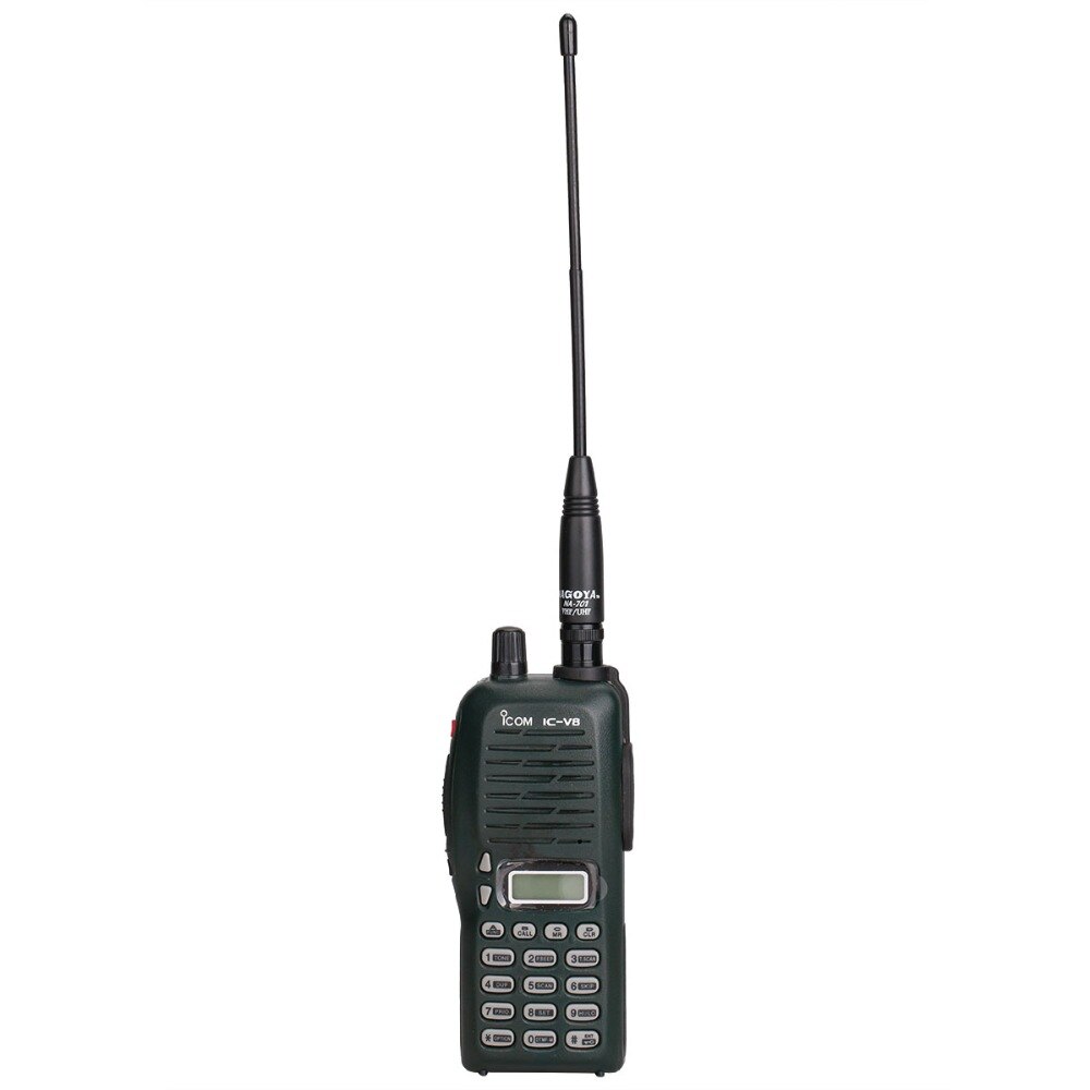 Nagoya NA-701 Bnc 144/430Mhz Dual Band High Gain Zachte Antenne 10W NA701 Voor Icom Yeasu kenwood Walkie Talkie Walkie Talkie