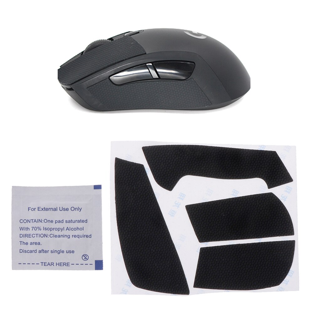 Gaming Mouse Anti-Slip Grip Tape Sweat Resistant Tape Pads Mouse Side Moisture Wicking Stickers for Logitech- G403