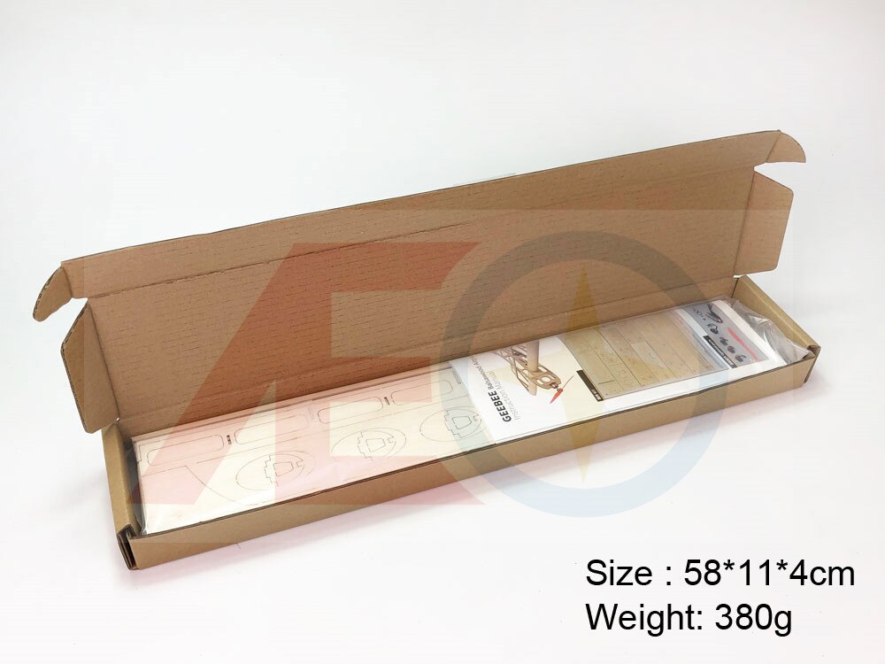 modèle d'avion en bois Balsa GEEBEE 600mm envergure Kit Balsa modèle en bois/avion en bois pour bâtiment d'entrée de gamme