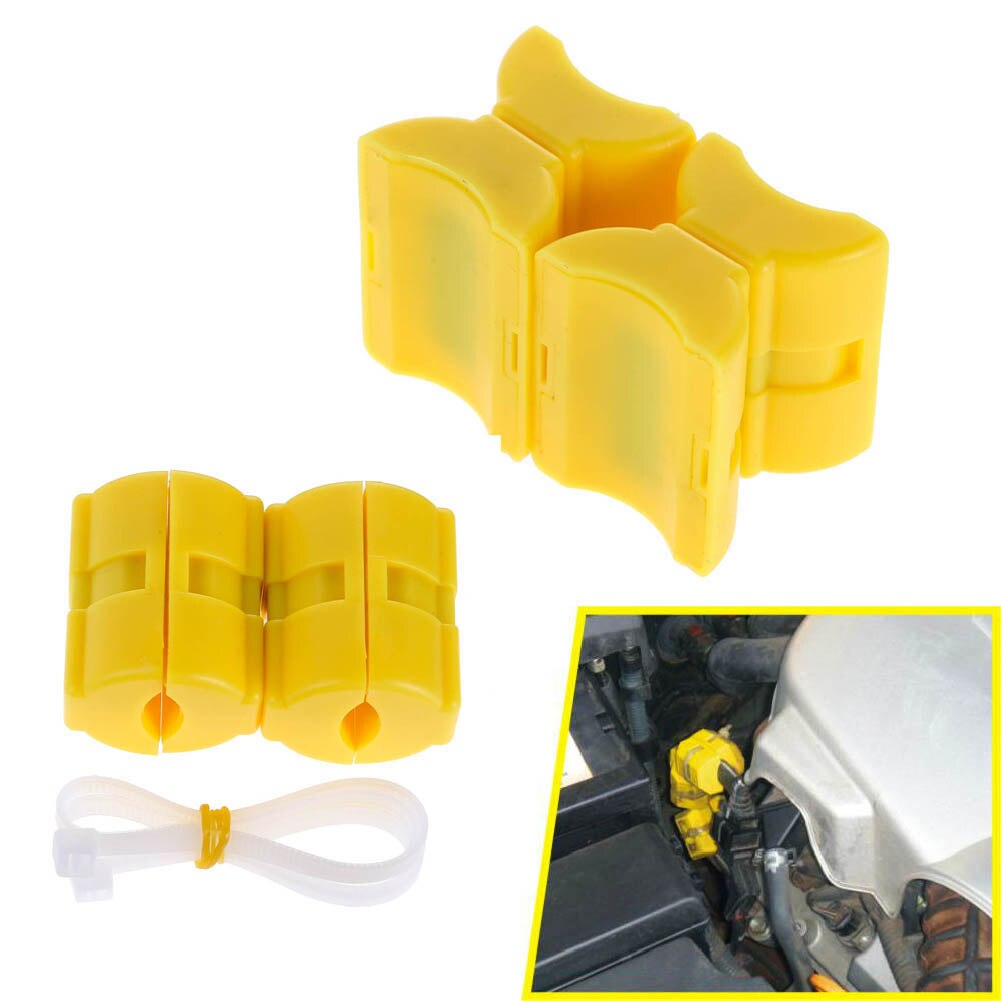 VODOOL Auto Fahrzeug magnetisch Gas Treibstoff Sparer Auto Energie Sparer Öl Sparen Economizer Kraftstoff Sparer Gelb Farbe ABS werkzeuge