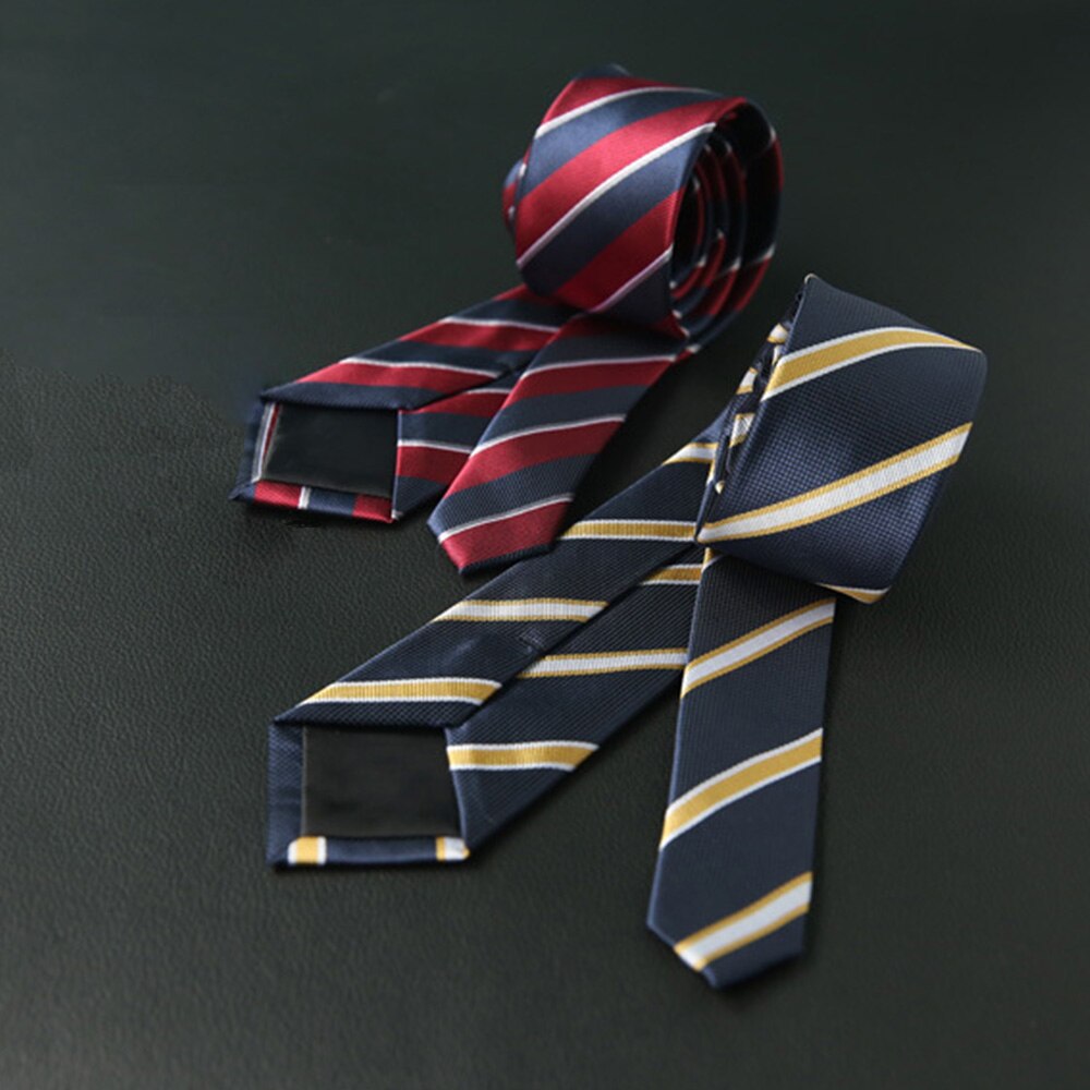 Mænd slips slips herre vestidos business bryllup slips mandlige kjole legame gravata england striber jacquard vævet 6cm