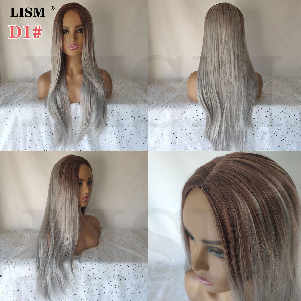 Perruque Lace Front Wig synthétique Naturelle pour femme | Perruque Naturelle Cosplay, Perruque Naturelle: D1