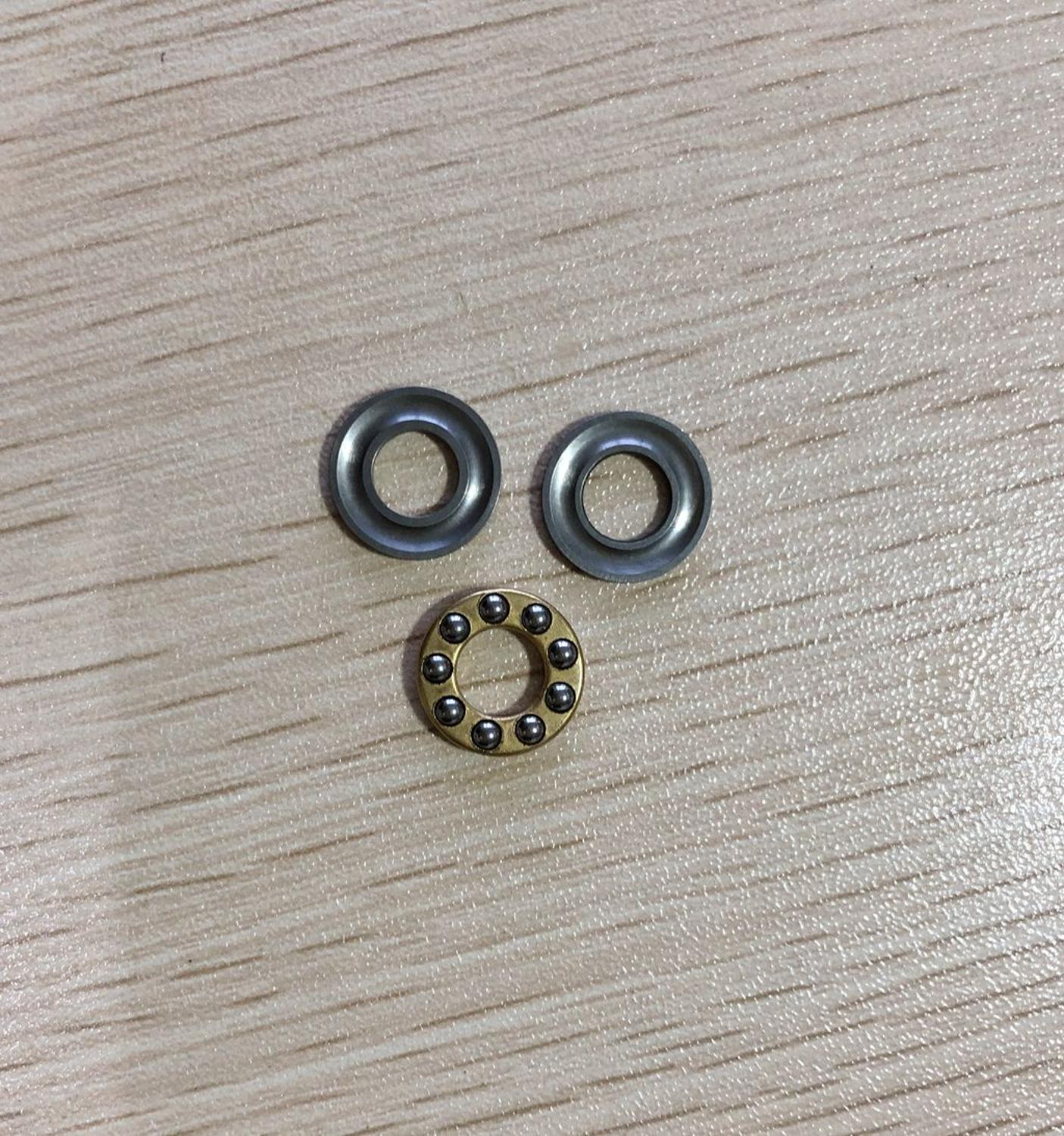 100pcs Axial Ball Thrust Bearings F6-14M 6x14x5mm miniature Plane thrust ball bearing 6*14*5