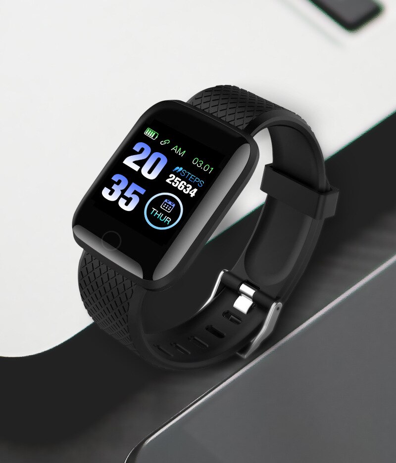 Original MoreFit 116 Plus Smart Watches Sport Smart Watch Wristband Heart Rate Monitor D13 Smartwatch VS Y68 D20 Smartwatches