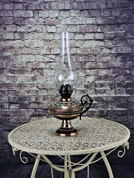 Miray Rose Flower Flip Copper Gas Lamp