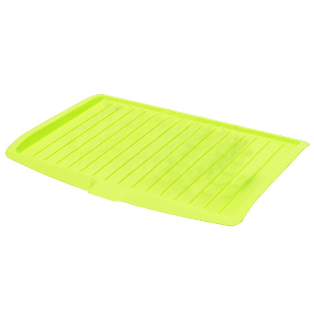 Plastic Dish Drainer Drip Tray Plate Cutlery Holder Kitchen Sink Rack for household