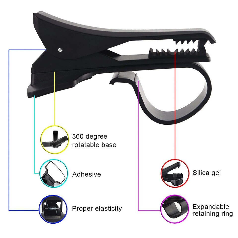 Auto Telefoon Dashboard Houder Mobiele Stand Mount Voor Ford Expedition Ecosport Kuga F-Serie Escape Svt Reflex Freestar