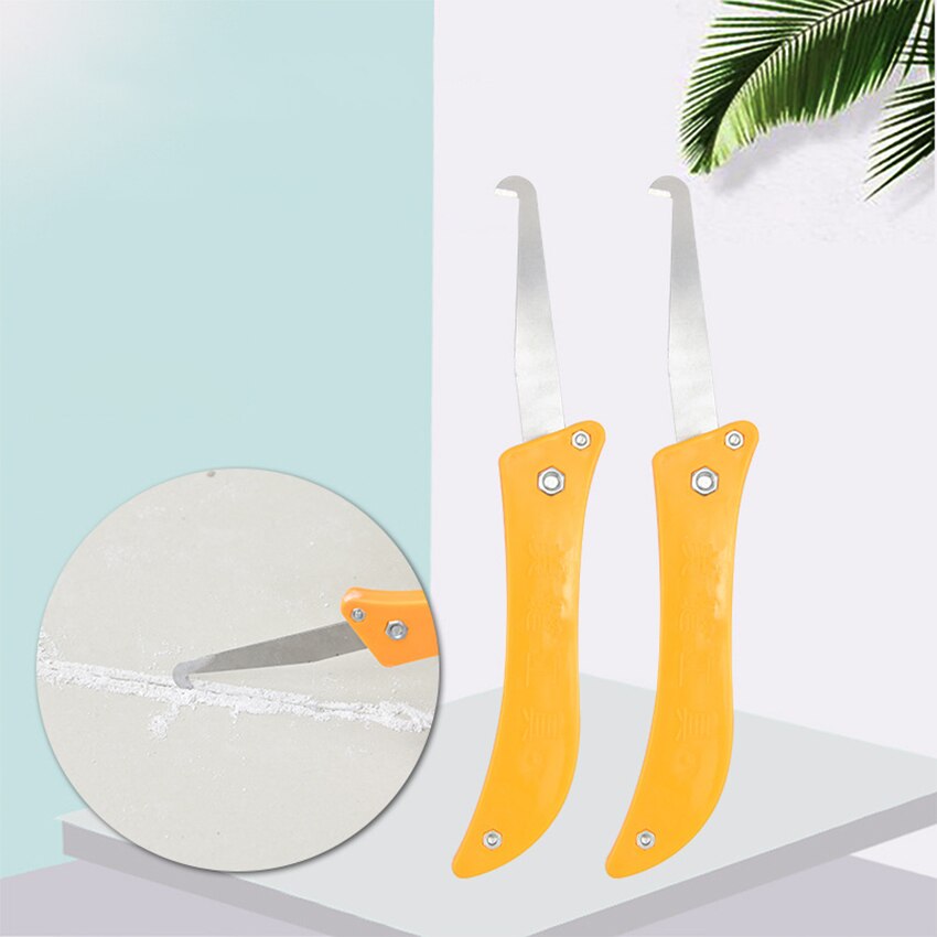 Grout Removal Tool, Caulking Removal Tool, Grout Cleaner, Folding Scraper, Remove Grout or Cleaning for Tile Joints and Seams