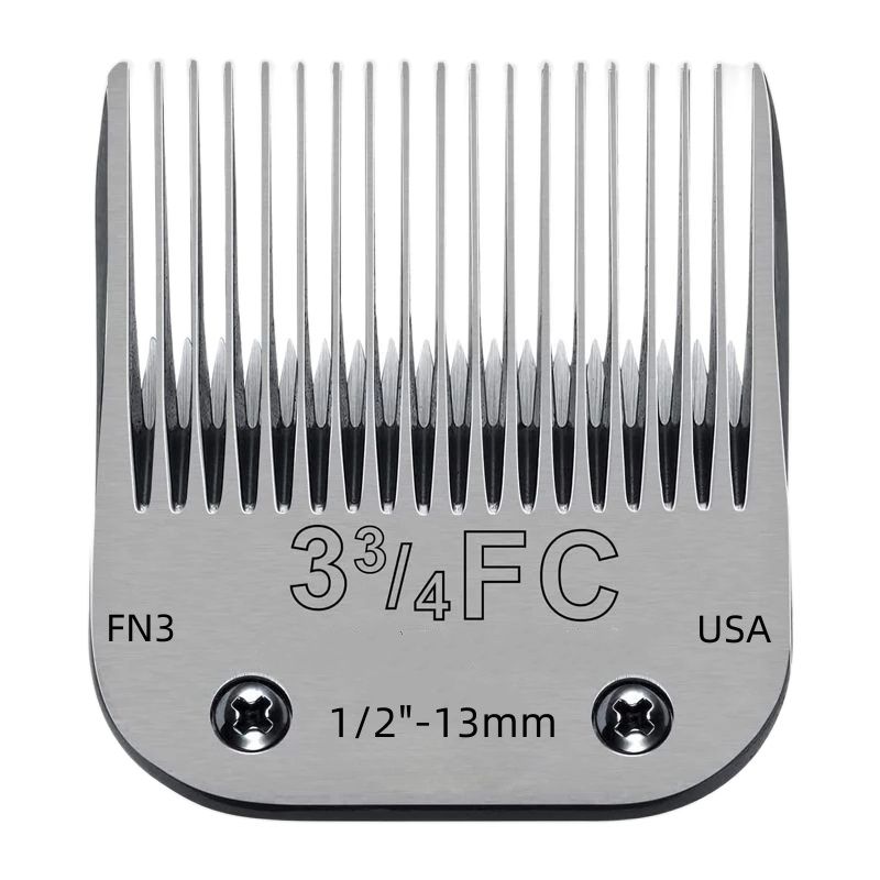 Cuchilla cortadora para el cuidado de perros y mascotas, 3F, 13mm, hecha con acero al carbono de para la hoja A5, compatible con la mayoría de las cortadoras Andis Oster