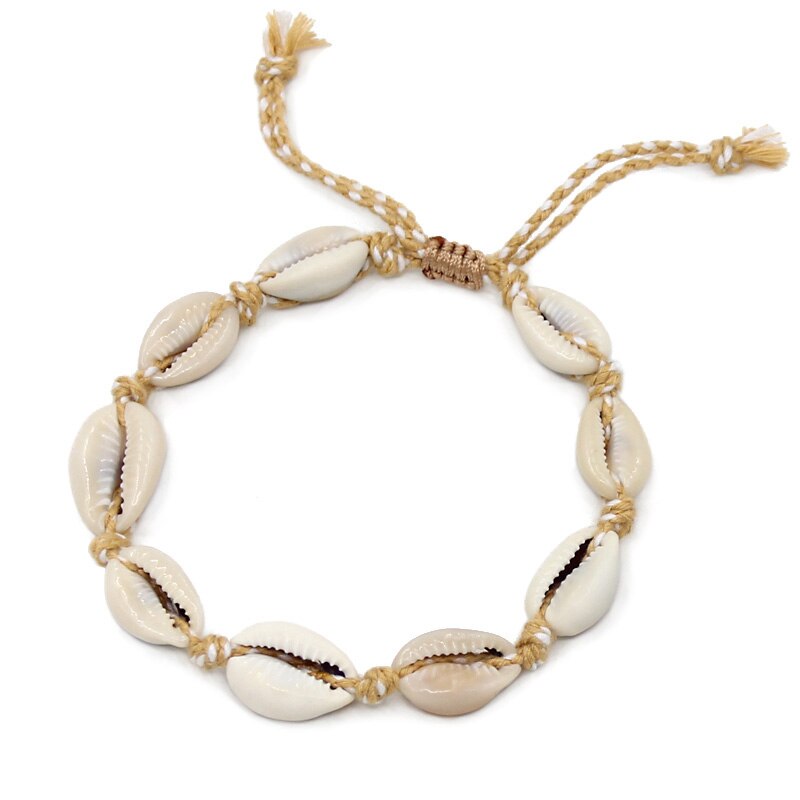 VONNOR-tobilleras para mujer, bisutería de pie para playa, pulsera para sandalias descalzas, tobillera, correa para el tobillo, accesorios bohemios: D1751a