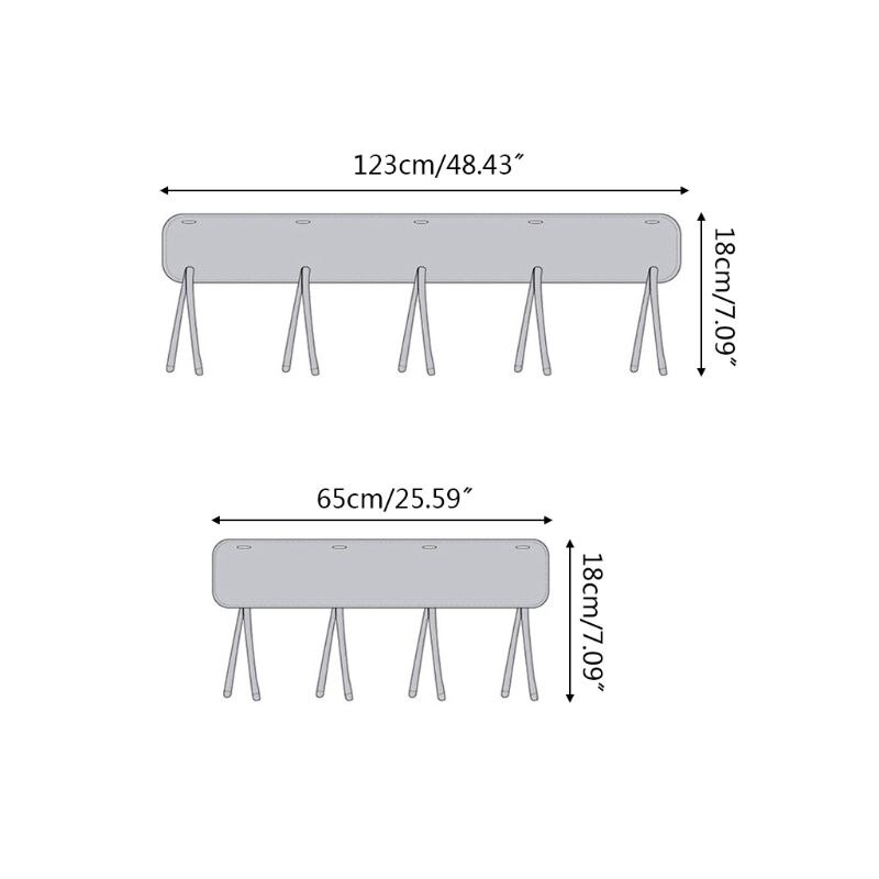 3 Pcs/Set Baby Crib Rail Cover Protector Chewing Breathable Teething Guard Wrap 23GD