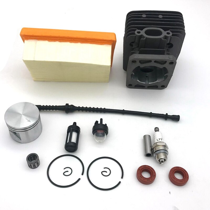 Kit cylindre-Piston 42Mm pour Stihl FS450 FS 450, ligne de filtre à Air et à carburant, bougie d'allumage pour joint d'huile, 4128 020