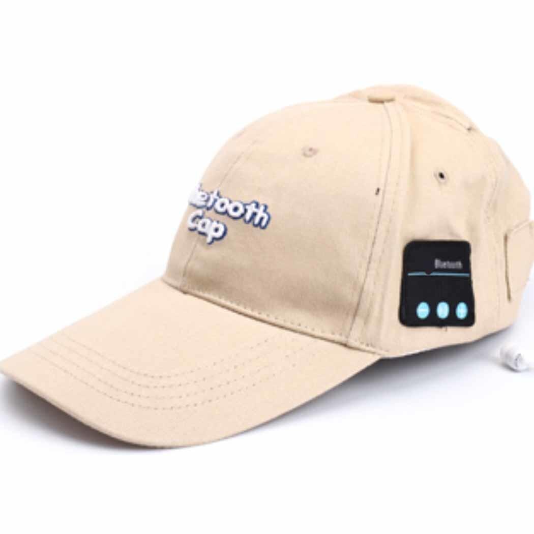 Unisex Bluetooth Headset Call Music Stereo Baseball Cap 10 m Data lijn + handleiding BT-01 3-6 H Oortelefoon 4.1 Hoed 2 H: K