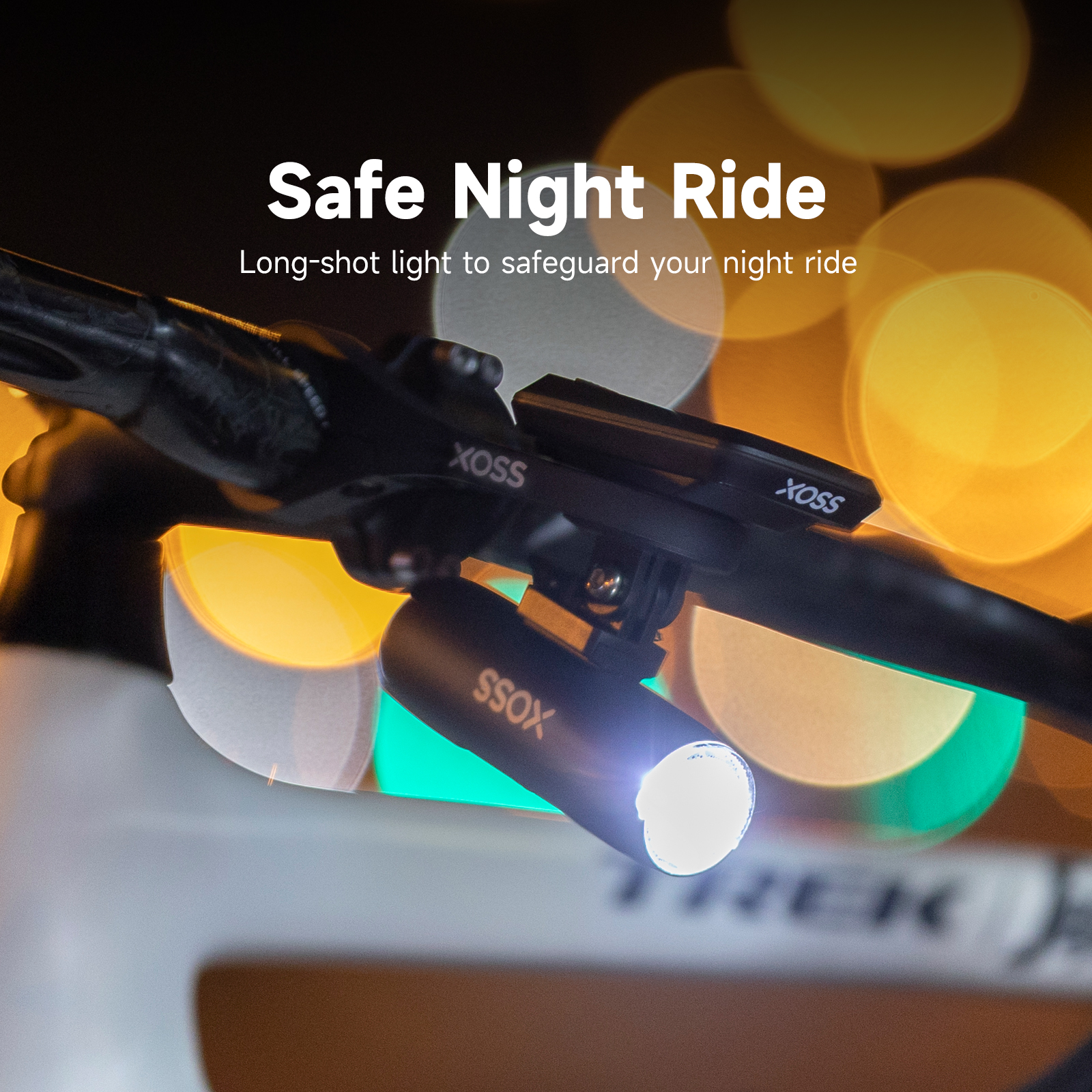 Xoss  xl400/xl800 cykelstrålkastare 400/800 lumen usb-laddningsbar landsväg mtb framlampa cykellampa aluminium ultralätt ficklampa