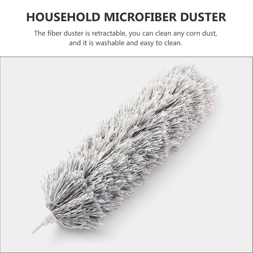 Adjustable Sweeping Duster Microfiber Hand Duster Extendable Microfiber Cleaning Tool