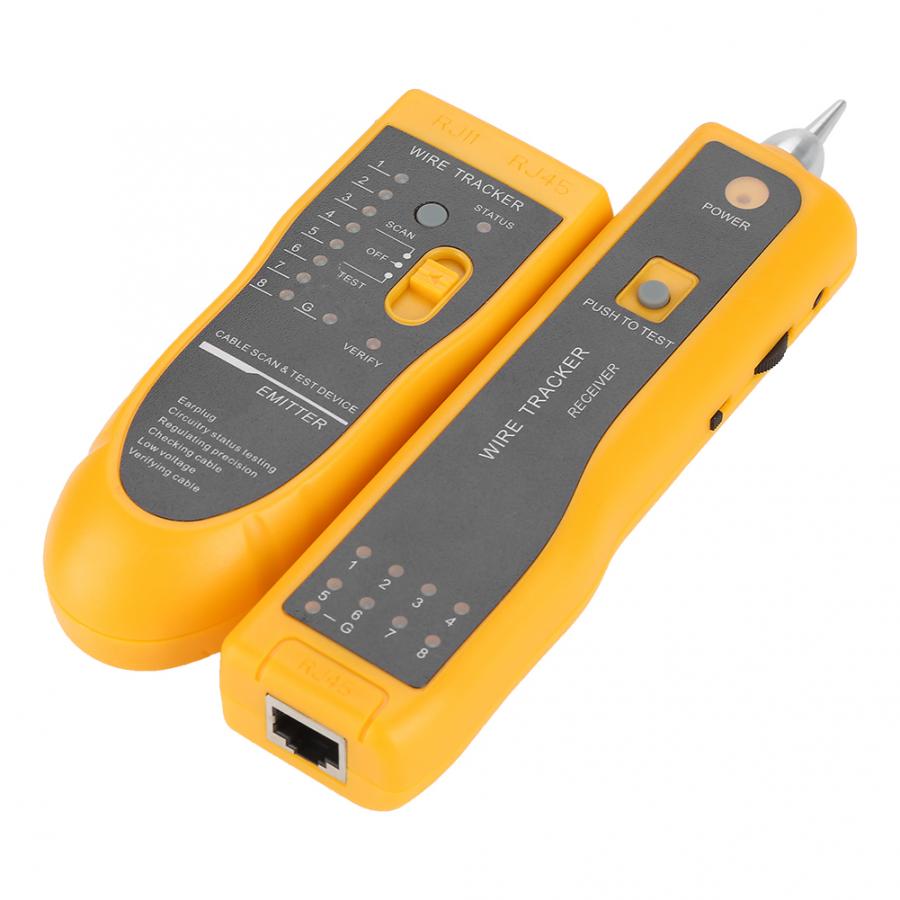 analyzer Handheld Rapid LAN Cable Tester Line Finder Wire Diagnose Tone Tool Analyzing Tool Line Tracing Line Detection