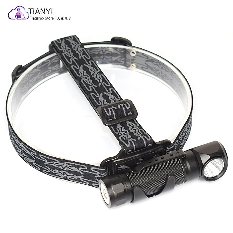 High-power corner lighting LED glare flashlight Portable aluminum alloy rechargeable tail magnet lighting