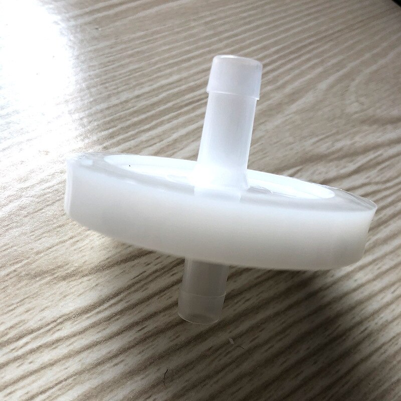 Filtre stérile à gaz CO2 de 0.5 microns, stérilisation de haute précision pour incubateur à dioxyde de carbone: 47mm