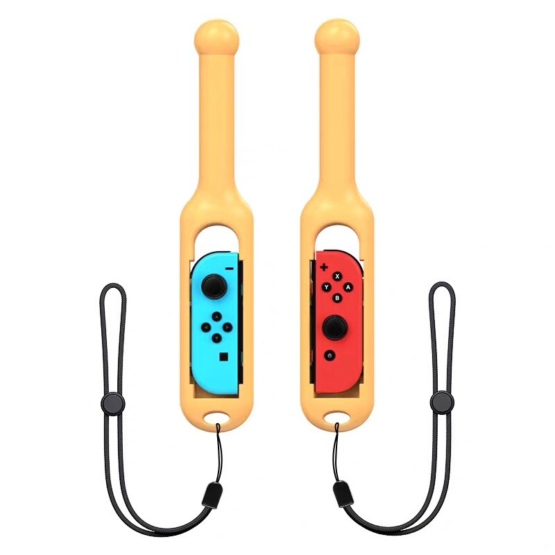 Soporte de Joycon izquierdo + derecho para Nintendo Switch NS, mando Joy-Con, accesorios de agarre de mano, 2 uds.: Drumstick Grip