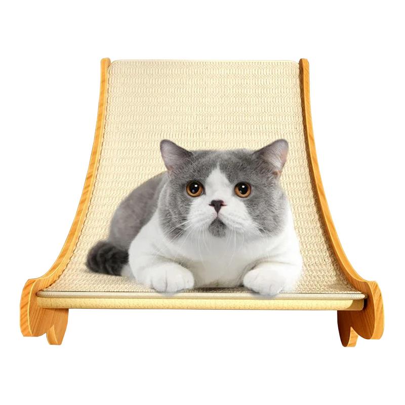 Rascador de Sisal para gatos, tablero rascador portátil para gatos, garra de molienda, juguetes para gatos, resistente al desgaste, poste rascador para mascotas, sillón reclinable para gatitos