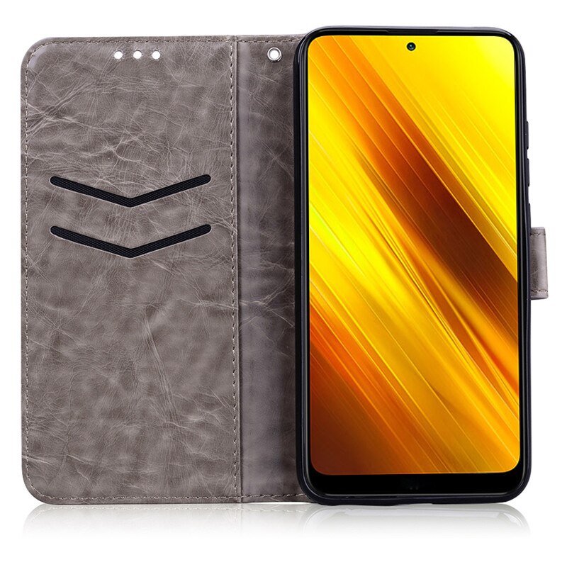 For POCO X3 NFC Case Leather Wallet Phone Case For Xiaomi POCO X3 Pro Case Flip Magnetic Wallet Case On for POCO X3 NFC Cover