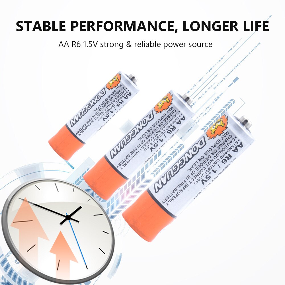 AA BATTERY LR6 HR6 UM3 MN1500 15A MN1500 15A 1.5V CARBON DRY BATTERIES 4PCS/LOT FOR MICROPHONE RADIO SHAVER