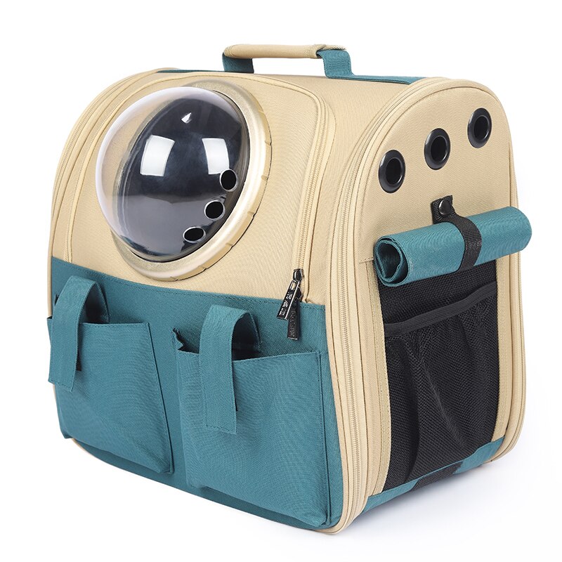 Astronauta okno nosidełko na zwierzaka designerski plecak oddychająca torba podróżna dla kota torba na ramię na zewnątrz dla małych psów koty niosące Supplie: B2