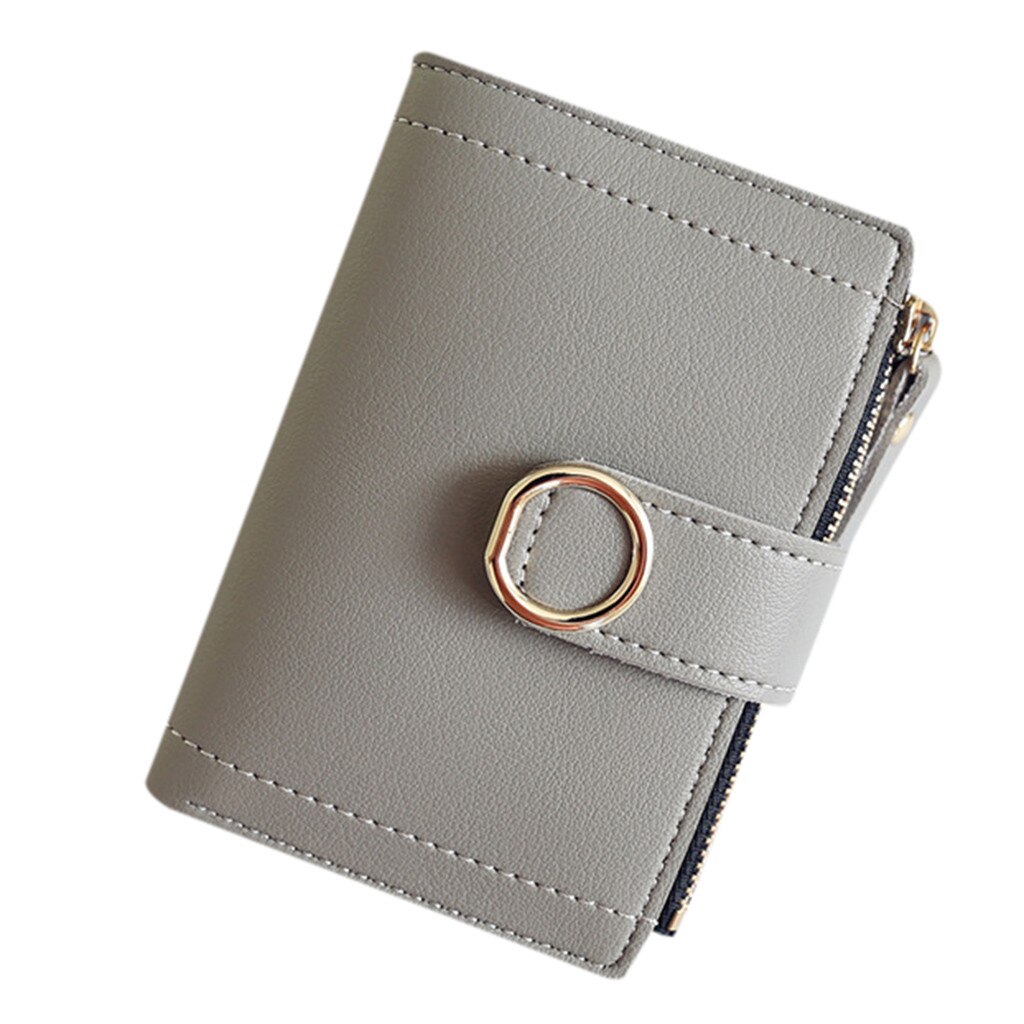 Ankers Trifold Portemonnee Leuke Kaartsleuven Houder Clutch Purse