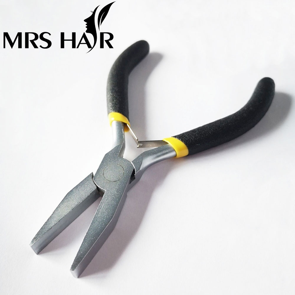 Alicates para extensiones de cabello con cinta, kit de herramientas, pinzas para extensiones de cabello, juego de alicates para extensiones de cabello de acero nanoring: Morado